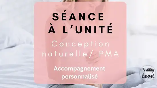 Séance à l'unité de l'accompagnement personnalisé conception naturelle PMA